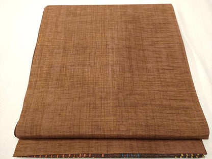 平和屋着物●両面 全通柄袋帯 臈纈染め 間道 正絹 逸品 CAAV6820hy