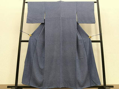 平和屋着物●江戸小紋 極小鮫小紋柄 正絹 逸品 BAAU4638gt