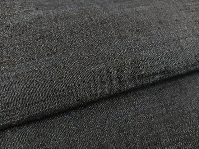 平和屋着物＃男性 紬 長羽織 霞文 正絹 逸品 未使用 BAAU4688gt
