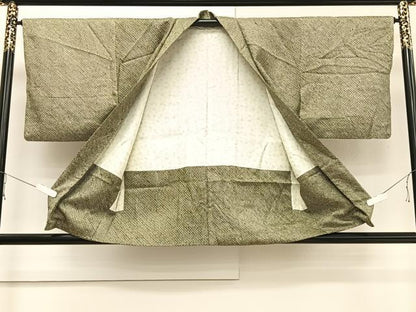 平和屋着物∞羽織　総絞り　鹿の子　正絹　逸品　CAAV5620id