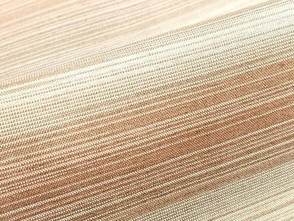 平和屋着物＃羽織　紬地　横縞　正絹　逸品　CAAV5670id