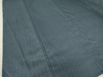 平和屋着物▽本場染大島紬　単衣　小花文　正絹　逸品　DAAT9709az