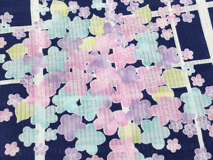 平和屋本店■浴衣 まとめて 3点 花柄 ラメ など 着用可能多数 未使用品あり ppp2297 km