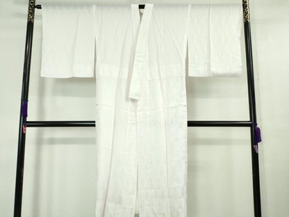 平和屋着物■夏物　長襦袢　無双仕立て　加賀てらい　透かし織　京名水染　紋紗　反端付き　逸品　未使用　DZAA8337kh5