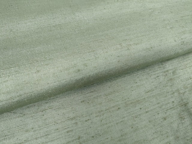 平和屋着物▽男性 紬 単衣 霞文 深川鼠色 正絹 逸品 DAAT9827az