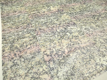 平和屋着物▽上質な小紋 単衣 霞流水文 正絹 逸品 DAAT9831az