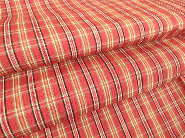 平和屋着物▽上質な紬 単衣 格子 正絹 逸品 DAAT9835az