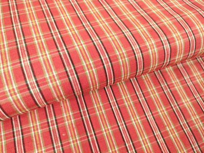 平和屋着物▽上質な紬 単衣 格子 正絹 逸品 DAAT9835az
