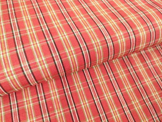 平和屋着物▽上質な紬 単衣 格子 正絹 逸品 DAAT9835az
