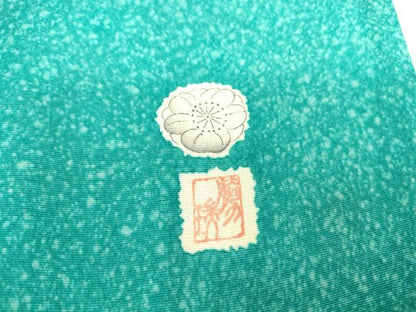 平和屋着物▽訪問着 単衣 作家物 辻が花 暈し染め 正絹 逸品 DAAT9881az