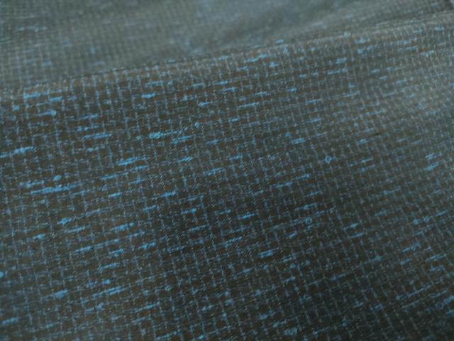 平和屋着物▽男性 紬 単衣 霞文 正絹 逸品 DAAT9930az