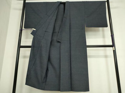 平和屋着物▽男性 本場大島紬 薩摩結城 単衣 絣文 正絹 逸品 DAAT9947az