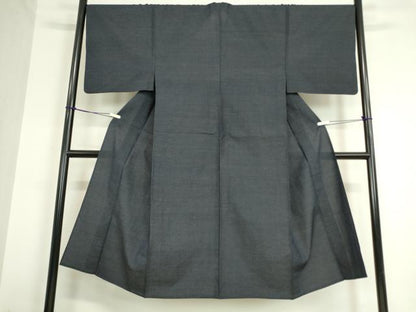 平和屋着物▽男性 本場大島紬 薩摩結城 単衣 絣文 正絹 逸品 DAAT9947az