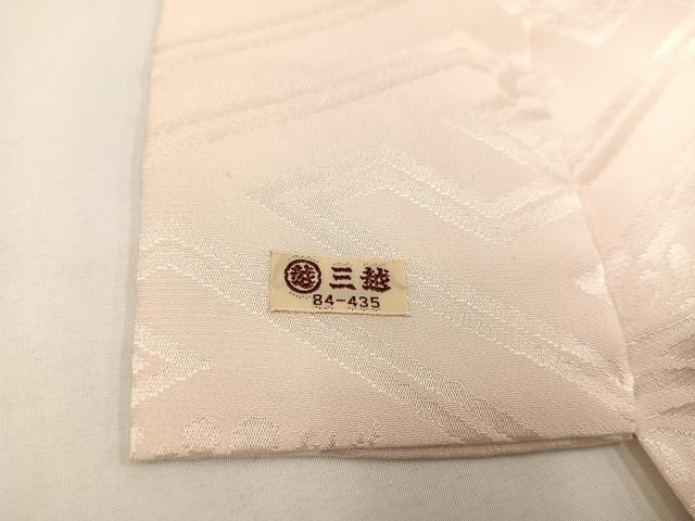 平和屋着物■長襦袢　無双仕立て　草花地紋　三越扱い　正絹　逸品　AAAY4547ph