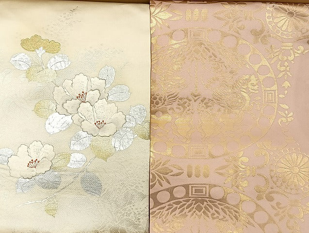 平和屋着物■名古屋帯 まとめて100点 鶴 向かい鴛鴦 馬 鳥獣 人物 蝶 菖蒲 花柄 刺繍 金銀彩 金銀糸 など 未使用品あり 全て正絹 mmm912