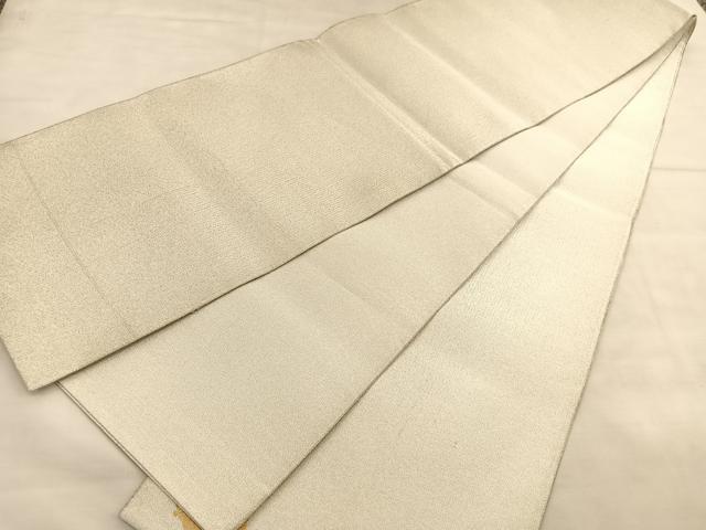 平和屋着物◎太鼓柄袋帯 綴れ 笹竹文 金糸 正絹 逸品 未使用 BAAU1562hv