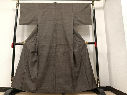平和屋着物●本場大島紬　100亀甲　総詰め　正絹　逸品　AAAY5606ph