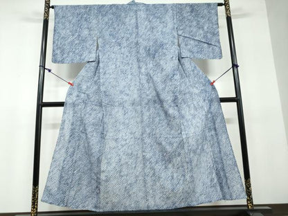 平和屋着物∴夏物 浴衣 有松鳴海絞り 三浦絞り 綿 逸品 DAAV4144ud