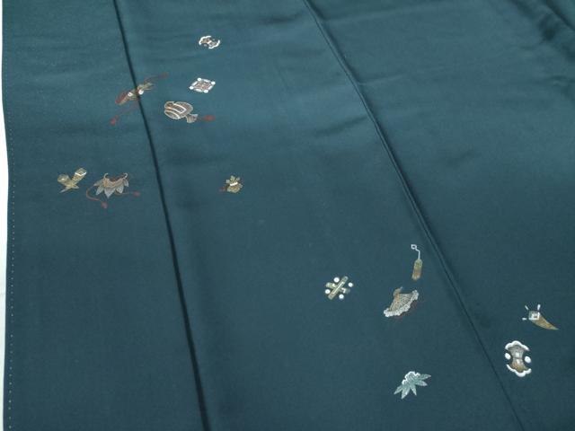 平和屋着物●訪問着 宝尽くし 暈し染め 金彩 正絹 逸品 CAAU2732yc