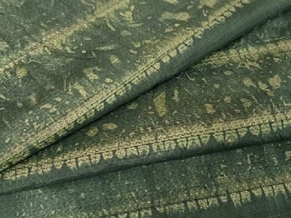 平和屋着物●本場大島紬　絞り　横段文　正絹　逸品　未使用　AAAY1506np