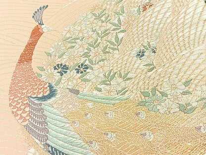 平和屋着物■名古屋帯 まとめて100点 孔雀 人物 能 菖蒲 更紗 花柄 刺繍 銀彩 金銀糸 など 着用可能多数 未使用品あり 全て正絹 mmm916