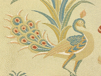 平和屋着物■名古屋帯 まとめて100点 孔雀 尾長鳥 更紗 花柄 相良刺繍 金銀糸 など 着用可能多数 未使用品あり 全て正絹 mmm914