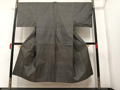 平和屋着物●男性 本場大島紬 120亀甲 総詰め 正絹 逸品 AAAY5944ph