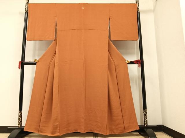 平和屋着物●染色作家 斉藤三才 江戸小紋 極小鮫小紋柄 正絹 逸品 AAAY5983ph