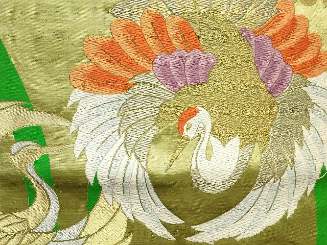 平和屋本店■袋帯 西陣 まとめて100点 鳳凰 鶴 蝶 更紗 花柄 宝相華 作家物 金銀糸 など 着用可能多数 未使用品あり 全て正絹 se3454