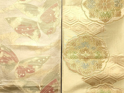 平和屋本店■袋帯 西陣 まとめて100点 鳳凰 鶴 蝶 更紗 花柄 宝相華 作家物 金銀糸 など 着用可能多数 未使用品あり 全て正絹 se3454
