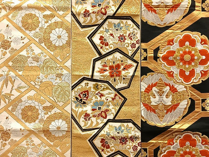 平和屋着物■袋帯 西陣 まとめて100点 鳳凰 向い鶴 向い蝶 風景 更紗 花柄 正倉院 金銀糸 など 着用可能多数 未使用品あり 全て正絹 mmm925