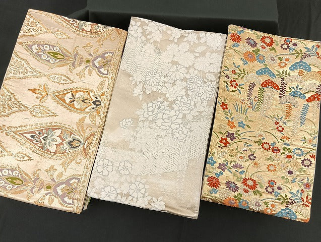 平和屋着物■袋帯 西陣 まとめて100点 鳳凰 向い鶴 向い蝶 風景 更紗 花柄 正倉院 金銀糸 など 着用可能多数 未使用品あり 全て正絹 mmm925