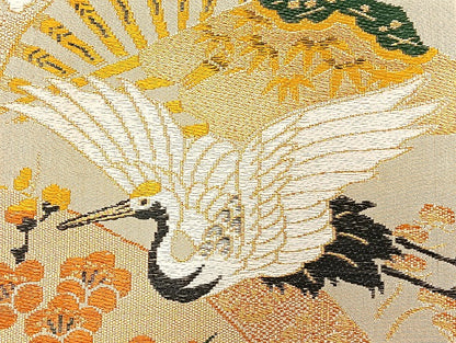 平和屋着物■袋帯 西陣 まとめて100点 鳳凰 鶴 蝶 風景 更紗 松竹梅 花柄 楽器 七宝 正倉院 宝相華 金銀糸 未使用品あり 全て正絹 mmm923