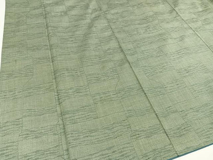 平和屋着物●本場大島紬 一元7マルキ 霞文 正絹 逸品 AAAY6281ph