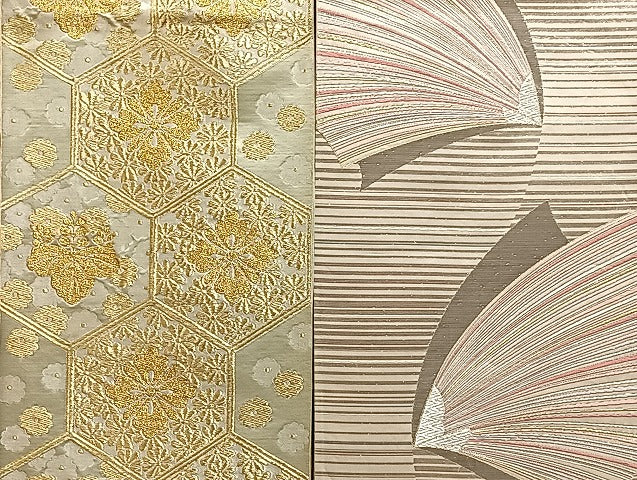 平和屋着物■袋帯 西陣 まとめて100点 向い鶴 鳥 風景 松竹梅 七宝 正倉院 金銀糸 平井機業店謹製 証紙付き 未使用品あり 全て正絹 mmm931
