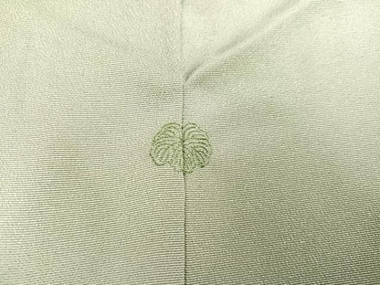 平和屋着物●豪華色留袖 作家物 駒刺繍 群れ鶴浜松文 金彩 正絹 逸品 AAAY6343ph