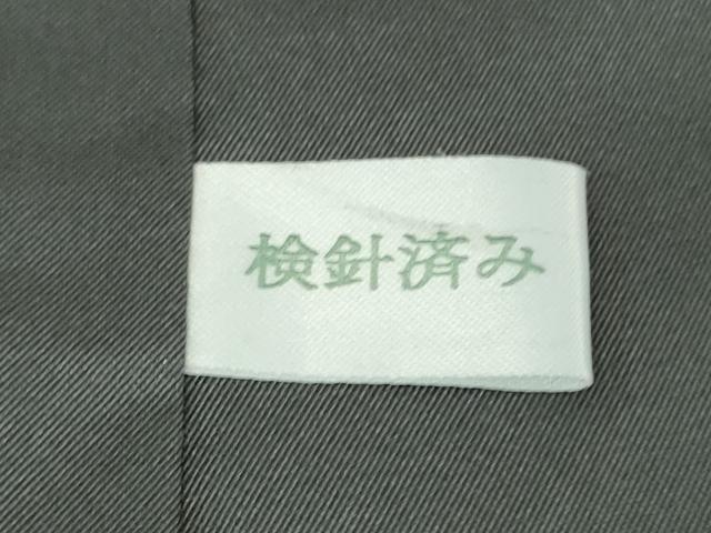 平和屋着物■極上　結城紬　100亀甲　飛び亀甲柄　結城屋謹製　真綿つむぎ　雪輪重ね　井上商事謹製　証紙付き　逸品　未使用　DZAA8925kh5