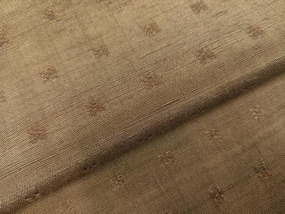 平和屋着物●上質な紬 花 正絹 逸品 AAAY7951ph