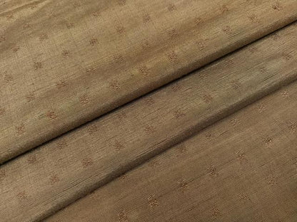 平和屋着物●上質な紬 花 正絹 逸品 AAAY7951ph