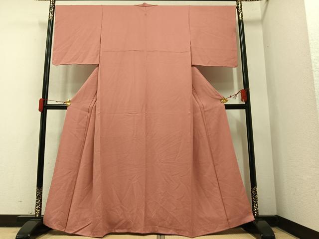 平和屋着物●上質な色無地 虹色 正絹 逸品 AAAY8603ph