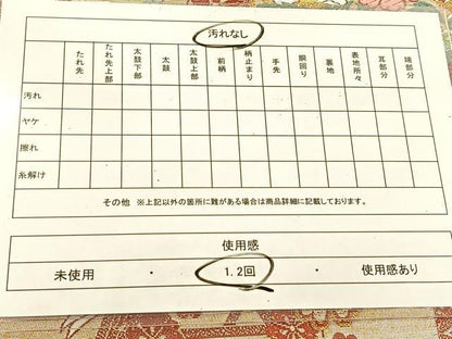 平和屋着物◎六通柄袋帯　唐織　錦繍香飾図　金銀糸　正絹　逸品　BAAU6133yc