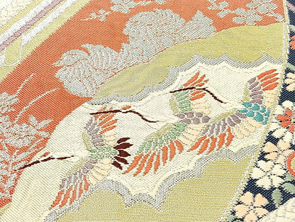 平和屋着物■袋帯 西陣 まとめて100点 鳳凰 鶴 鴛鴦 人物 向い蝶 風景 更紗 花柄 七宝 正倉院 佐賀錦 金銀糸 未使用品あり 全て正絹 mmm943