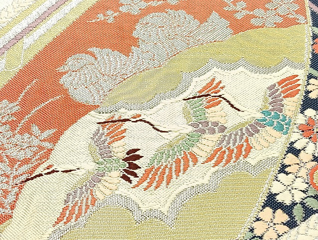 平和屋着物■袋帯 西陣 まとめて100点 鳳凰 鶴 鴛鴦 人物 向い蝶 風景 更紗 花柄 七宝 正倉院 佐賀錦 金銀糸 未使用品あり 全て正絹 mmm943
