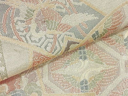 平和屋着物■袋帯 西陣 まとめて100点 鳳凰 向かい鶴 向かい蝶 風景 花柄 七宝 正倉院 宝相華 佐賀錦 金銀糸 未使用品あり 全て正絹 mmm938