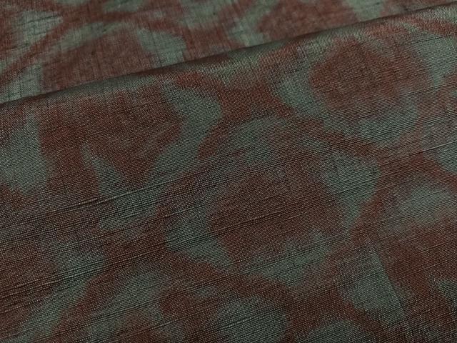 平和屋着物●上質な紬 有栖川文様 正絹 逸品 AAAZ1762ph
