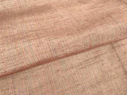 平和屋着物▽上質な紬 単衣 霞文 正絹 逸品 DAAV5178az