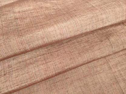 平和屋着物▽上質な紬 単衣 霞文 正絹 逸品 DAAV5178az
