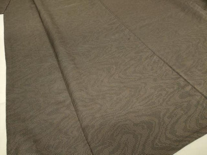 平和屋着物▽男性 お召 単衣 流水文 正絹 逸品 DAAV5228az