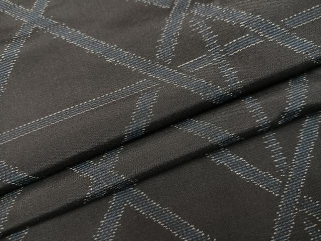平和屋着物●本場大島紬 籠目文 正絹 逸品 未使用 AAAZ1837ph