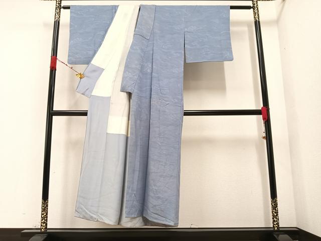 平和屋着物●上質な色無地 淡藤色 正絹 逸品 AAAZ1979ph